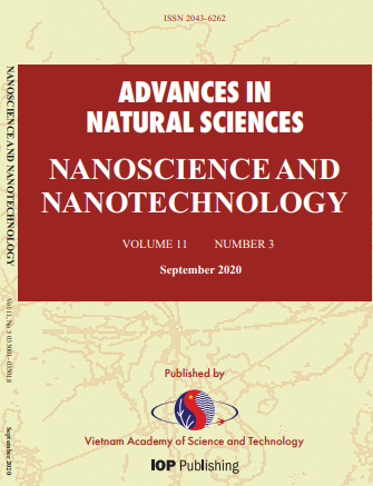 Advances in natural sciences: Nanoscience and nanotechnology
